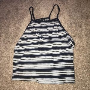 Stripped crop top